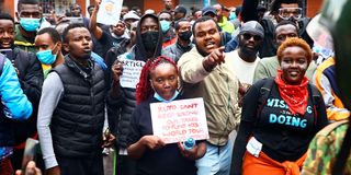Protesters