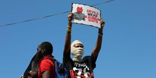 Protester