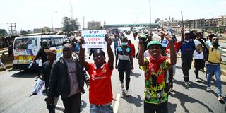 Protesters