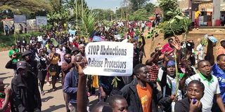 Protesters