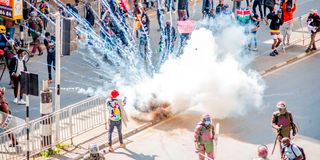 teargas 