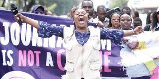 Nakuru-based journalists
