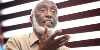 Retired Col Hussein Farah