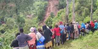 landslides