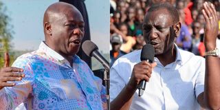 William Ruto and Rigathi Gachagua