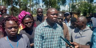 Robert Masika, Eunice Akinyi's father