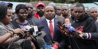 Interior CS Kithure Kindiki
