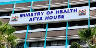 The Afya House which hosts the Ministry of Health in Nairobi