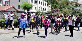 Residents of Nyayo Estate