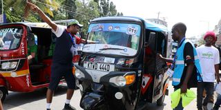 Mombasa Tut Tuk race