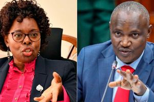 Margaret Nyakang’o and John Mbadi