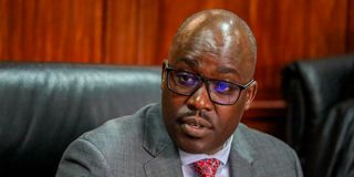 Dr Korir Sing’oei, the Principal Secretary for Foreign Affairs.