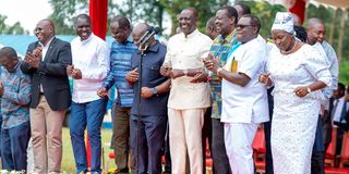 William Ruto, Musalia Mudavadi