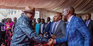 Uhuru Kenyatta and William Ruto