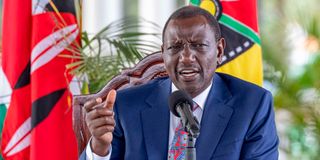 President William Ruto.