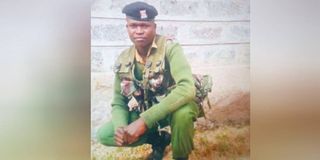 Constable David Kibet Chesire