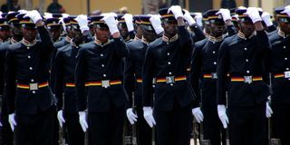 Police recruits