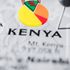 map of kenya