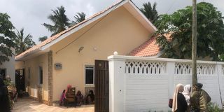 home of Aisha Abubakar in Utange, Mombasa