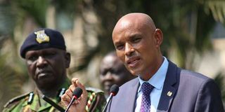 Mohamed Amin and Douglas Kanja