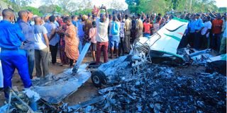 Aircraft crash