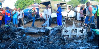 Aircraft crash