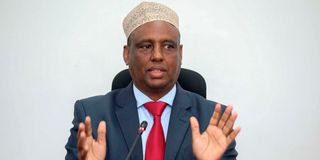 Marsabit Governor Mohamed Mohamud Ali