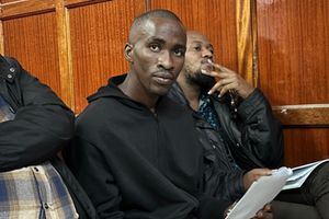 John Kyama Wambua is accused of murdering his wife Joy Fridah Munani 