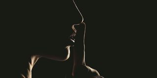 fotosearchwomansilhouette