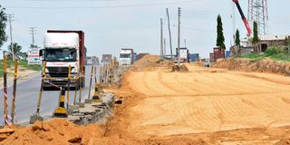 Road construction 