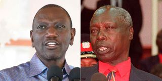 William Ruto and Daniel arap Moi