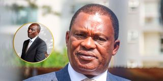 Justin Muturi President William Ruto.
