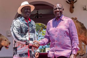 William Ruto and Raila Odinga
