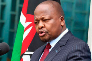 Health Cabinet Secretary Mutahi Kagwe