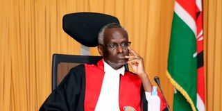 Justice Isaac Lenaola.
