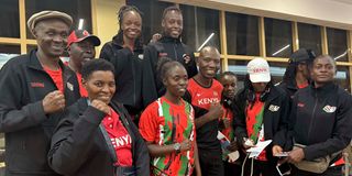 Kenyan boxers