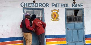 Police station
