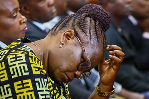 Governor Kawira Mwangaza at Milimani Law Court