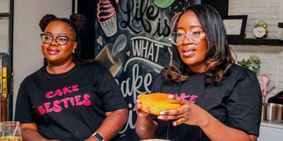 Sharon Moraa and Eunice Kamau