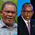 Justin Muturi, Aden Duale and Deborah Barasa CS