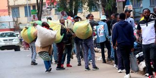 Street hawkers