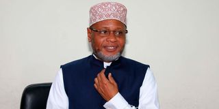 Chief Kadhi Sheikh Abdulhalim Hussein