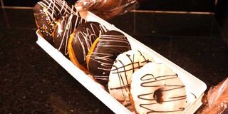Choco doughnut cakes
