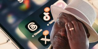 Ruto social media