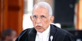 Lawyer Pheroze Nowrojee