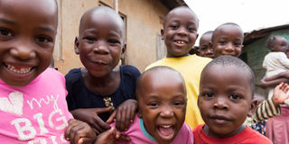 children in a group home 