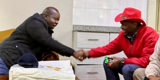 Fred Matiang'i and Jeremiah Kioni
