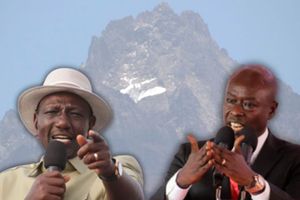 William Ruto and Rigathi Gachagua