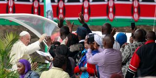 Pope Francis in Kenya