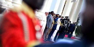 Pope Francis in Kenya
